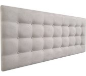 Cabecero cama oslo tapizado en tejido en antimanchas beige 105*70 cm