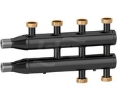 Colector para sistemas de calefacción y aire acondicionado, 2+1 salidas caleffi 550021