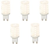 Juego de 5 bombillas led g9 inteligente | wifi | smart | wifi | smart 2,5w 250 lm 2700k