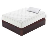 Pack colchón flex eternity multi supreme 15 105x200 + canape abatible madera 19 wengue + almohada