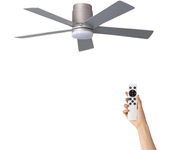 Ventilador de techo lotte con luz – ø132cm – velocidades – mando a distancia