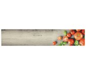 Alfombra de cocina | tapete para la cocina lavable terciopelo tomates 60x300 cm cfw65195