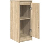 Aparador | aparador de comedor | armario de cocina de roble sonoma 29,5x34x76 cm madera de ingeniería cfw26590
