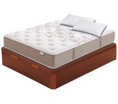 Pack colchón flex ensacado visco supreme flex 135x200 + canape abatible madera 19 cerezo + almohada