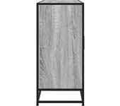 Aparador | aparador de comedor | armario de cocina madera de ingeniería gris sonoma 134x35x76 cm cfw18029