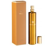 Perfume de interior en vidrio ocre de 3x3x16 cm