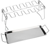 Rejilla para patas de pollo con utensilios para hornear, parrilla vertical para patas de pollo, accesorios para barbacoa