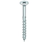 Tornillo heco-topix-plus - ø6x160mm - cabeza avellanada - rosca total - t30 - caja de 100 - 61160