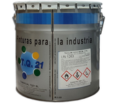 Pintura clorocaucho suelos carta ral 15 lt - blanco