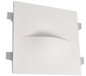 Aplique de pared empotrable de escayola zircon - trimless / integración - g9