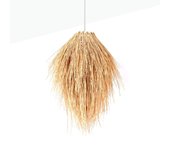 Lámpara colgante de mimbre estilo oriental tina