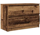 Mueble de tv | mueble de salón | mesa de tv de madera antigua 80x35x54 cm madera de ingeniería cfw76314