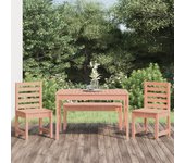 Juego de comedor para jardín 4 piezas，conjunto de comedor de exterior，conjunto de jardín madera maciza abeto douglas cfw767907