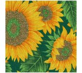 Cortina solar mosquitera estampada 250x150 girasol/rosa xtra