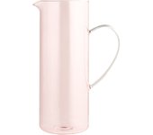 Jarra h&h daylight en vidrio borosilicato rosa lt 1,25
