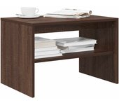 Mueble para tv madera contrachapada marrón roble 60x40x40 cm