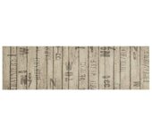 Alfombra de cocina | tapete para la cocina lavable terciopelo estampado valla 45x150 cm cfw65187