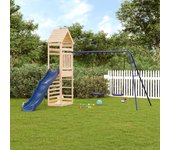 Maison exclusive - parque infantil de exterior madera maciza de pino