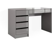 Vicco mesa de maquillaje sherry, gris, 120 cm sin espejo