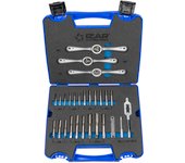 Juego cojinetes izar monoblock + machos mano - 3006 - m3-m12 + combi 30 pcs