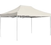 Maison exclusive - carpa plegable profesional de aluminio crema 4,5x3 m