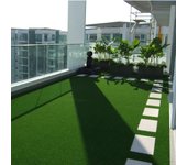 Bonerva | césped artificial terraza 7mm | rollo 2x25 metros | rollo de césped artificial económico para terrazas, bares, gimnasios y locales