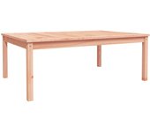Mesa de jardín 121x82,5x45 cm madera maciza de abeto douglas