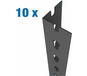Perfil pack 10 perfil sclick p/40 1500 gris - 8425437071799 - simon rack