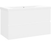 Mueble para lavabo con fregadero integrado 80 x 38,5 x 45 cm aglomerado blanco 02_0006426