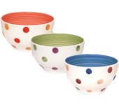 Molecuisine set scodella 6 pz. pois multicolore