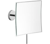 Lineabeta - espejo de aumento cuadrado 3x de pared mevedo