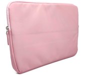Tradineur - funda para ordenador portátil de 13/13.3/14 pulgadas - fabricación en poliéster - interior extrasuave - color rosa