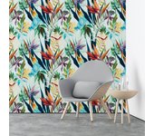 Vinilo papel tapiz tropical san pedro - adhesivo de pared - revestimiento sticker mural decorativo - 50x50cm