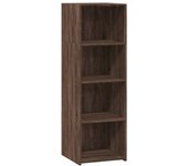 Aparador alto | aparador de comedor | armario de cocina madera de ingeniería marrón roble 40x41x124 cm cfw75687