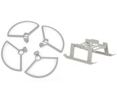 Juego de anillos de hélice con soporte de altura extendida rc mavic mini rc trípode elevado (gris)
