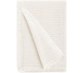 Plaid multiusos modelo nido abeja 230x260 cm marfil