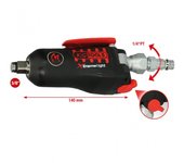 3/8 monster xtremelight mini llave de impacto de aire comprimido con rocker de conmutación, 108nm