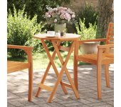 Mesa de jardín plegable?madera maciza de acacia 60x75 cm.