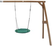 Axi columpio nido adosado verano para niños | columpio nido exterior 100 cm para el jardín | columpio nido / columpio adosado en verde - elemento