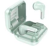 Verdaderos auriculares inalámbricos verdes