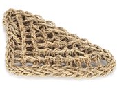 Cama para reptiles, triangular, para lagartijas, hecha de fibras de hierba, fácil de instala