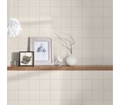 Papel pintado beige con relieve realista papel pintado con textura de cuadrados papel pintado geométrico para sala de estar