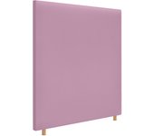Dhome cabecero de polipiel liso hasta el suelo 110x120cm camas 105 - rosa