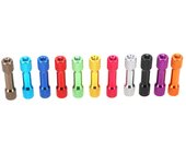 Columna espaciadora de aluminio moleteada de 11 colores m3 x 25 mm para dron multicóptero rc