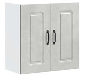 Armario de pared cocina kalmar madera ingeniería gris hormigón