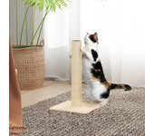 Maison exclusive - poste rascador para gatos crema 22x22 x45 cm