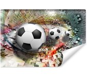 Papel pintado con foto de fútbol en 3d de vilene para habitación infantil 368cm x 254cm