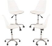 Pack 4 sillas mima office - blanco