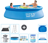 Paquete de piscina - intex - alrededor - 305x305x76 cm + accesorios a951