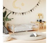 Estructura de cama infantil 80x160 cm madera maciza de pino